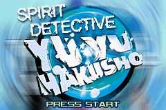Spirit title screen for GameBoy Advance